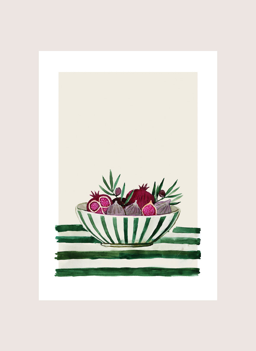 Grenadas and Figs Bowl